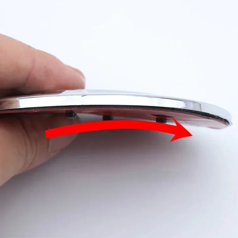 ABS سيارة الجبهة الخلفية شعار ملصق شعار التصميم لسكودا اوكتافيا رابيد فابيا لورا سوبيرب كودياق كاروك استبدال الملحقات #2