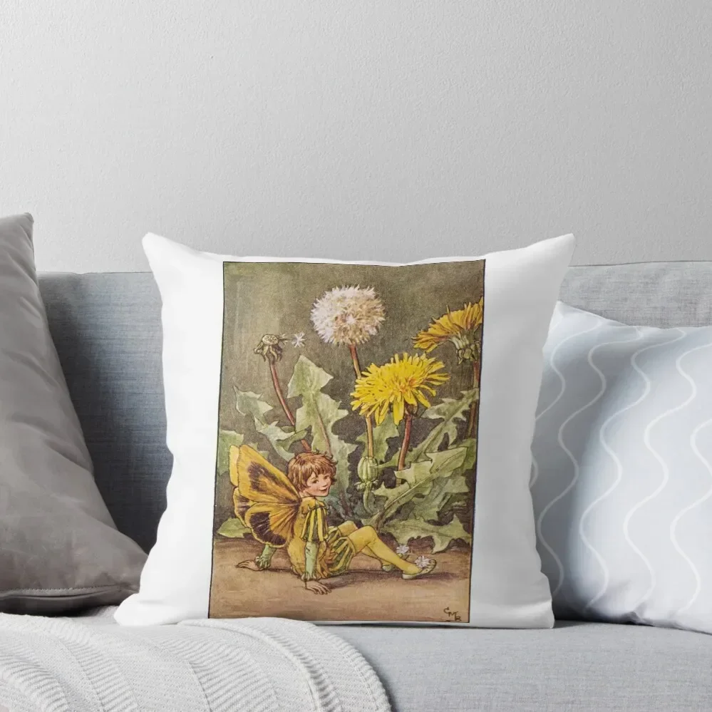 Cicely Mary Barker The Dandelion Fairy Throw Pillow Pillowcases Bed Cushions Rectangular Cushion Cover pillow