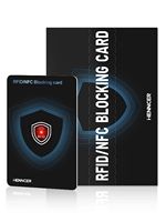 RFID Blocking Cards With red light indication Contactless NFC Debit Credit Card Passport Protector Blocker Set