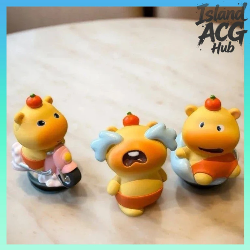 

Capybara Lulu Mini Blind Box Figures Aesthetic Desktop Decor for Home Office High Quality Novelty Gift for Kids Adults