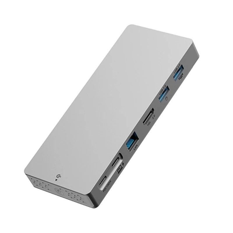 U55C USB C Hubs 14 Port 4K 60Hz HDTV 100WPD Fast USB 3.2 Gen2 Ethernet For Laptop