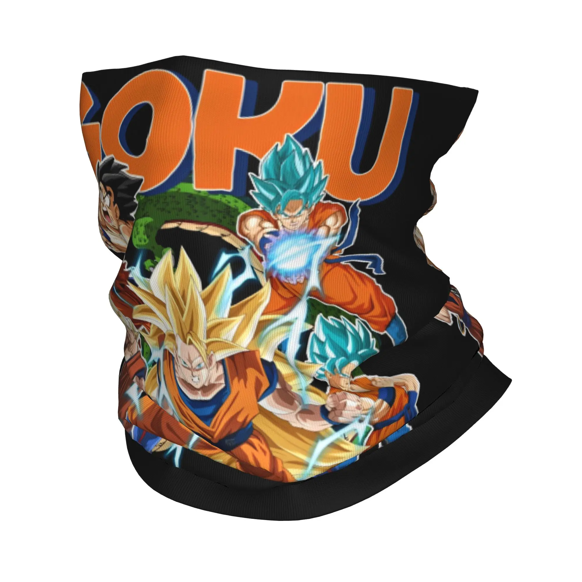 Men dragonball dragonballz dbz Bandana Accessories Neck Cover Printed Mask Scarf Warm Hair Band Wrist Wraps