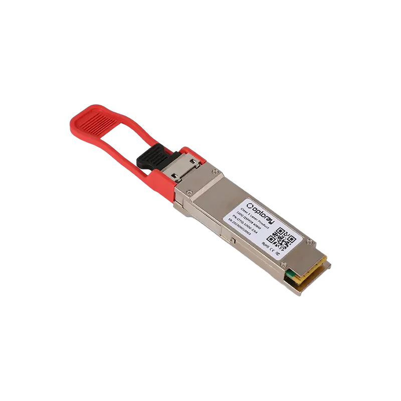 Modul Transceiver Optik QSFP 100G Panjang Gelombang 40km ER Single Mode LC SM Connector Transceiver Fiber Optik 80km 100G Optik