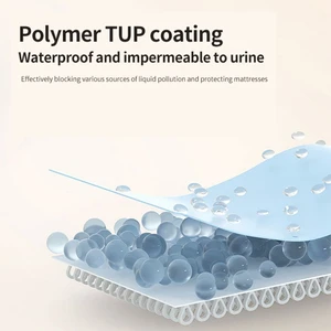 Waterproof sheet equipped with elastic, mattress protector, quilts, unique, double, king, queen size sheet, 360 10 Main Sales King Bed Bed - №3