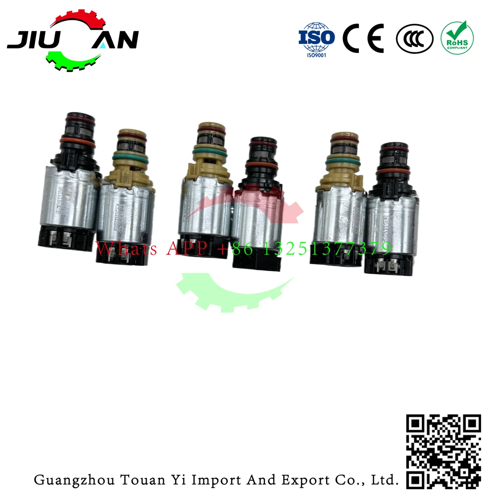 

6PCS Genuine 6T30 6T40 6T45 6T50 Transmission Solenoid Valve For Chevrolet Cruze Equinox Malibu Buick LaCrosse Regal Pontiac