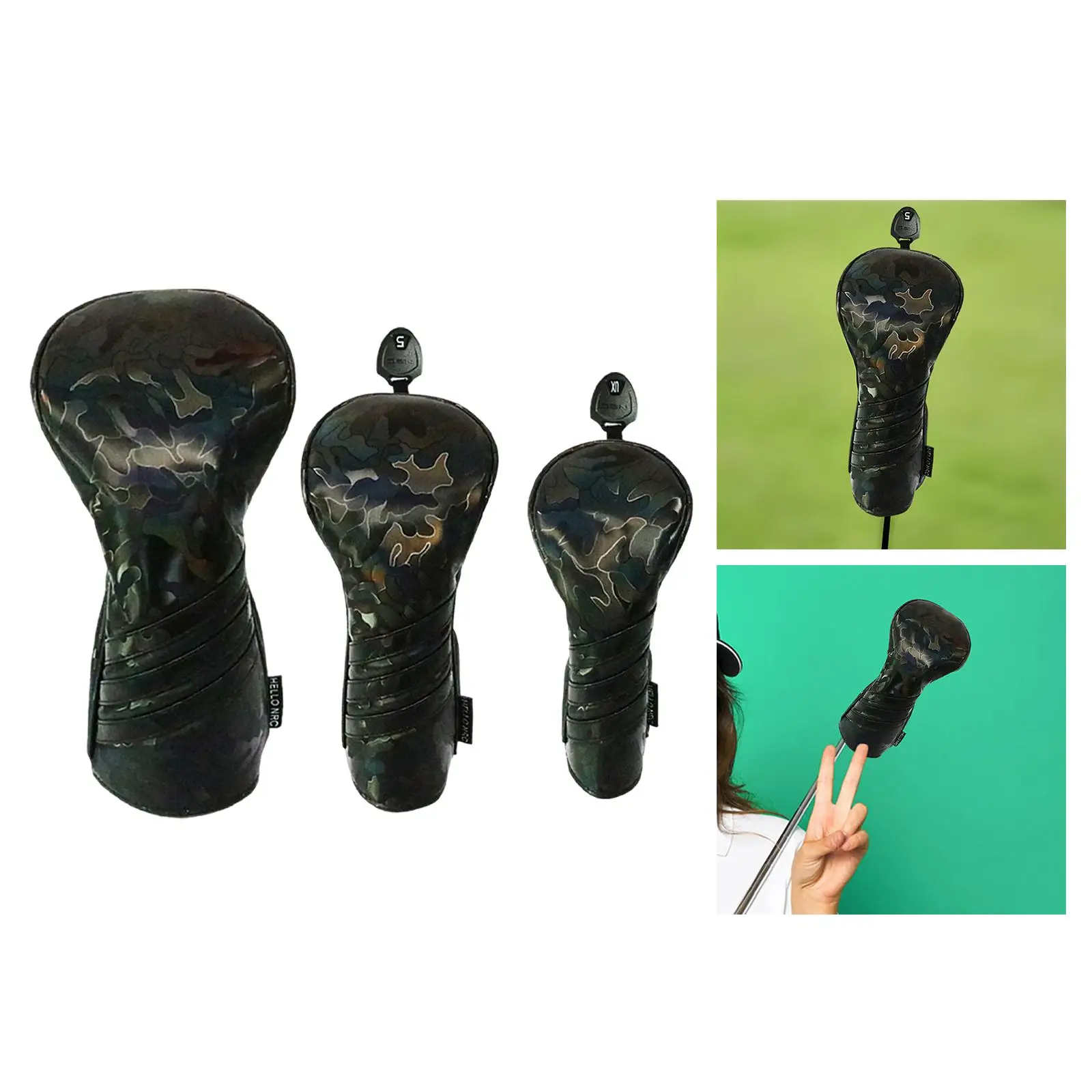 Golf Club Head Cover Golf Driver Head Covers Fashion Professional Protective Sleeve Golf Club Cover Protector for Men Women