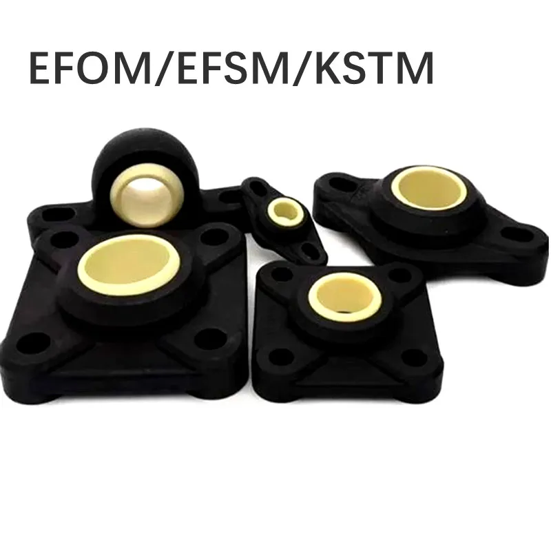 1 Piece EFOM/EFSM/KSTM Engineering plastic bearing housing -06 08 10 12 15 16 17 20 25
