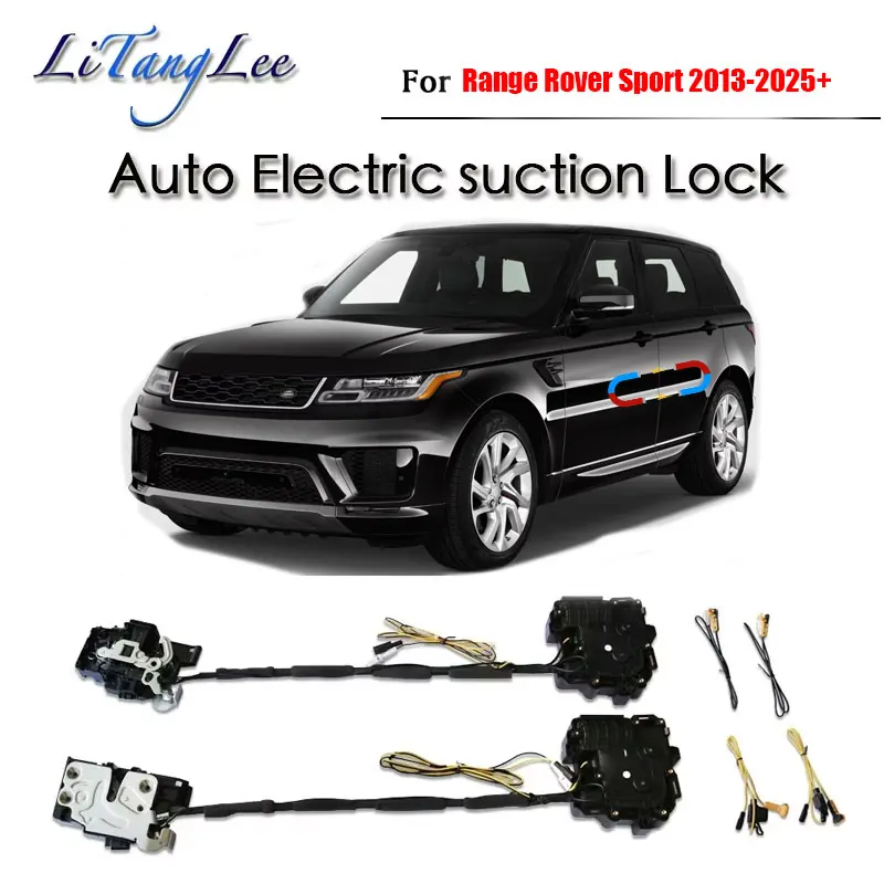 

Для Range Rover RR Sport 2013-2025 гг. ​ Автомобильное мягкое закрытие дверной защелки, привод замка, автоматическое электрическое поглощение, всасывание, бесшумное закрытие