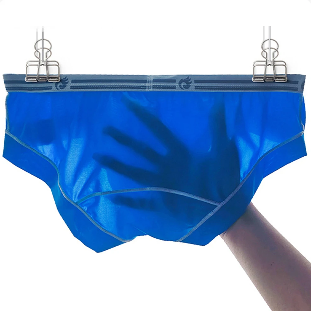 Men Low Rise Lingerie Bulge Pouch Briefs Breathable Underwear For Hot Man Underpants Soft Breathe Sports Summer Men's Panties