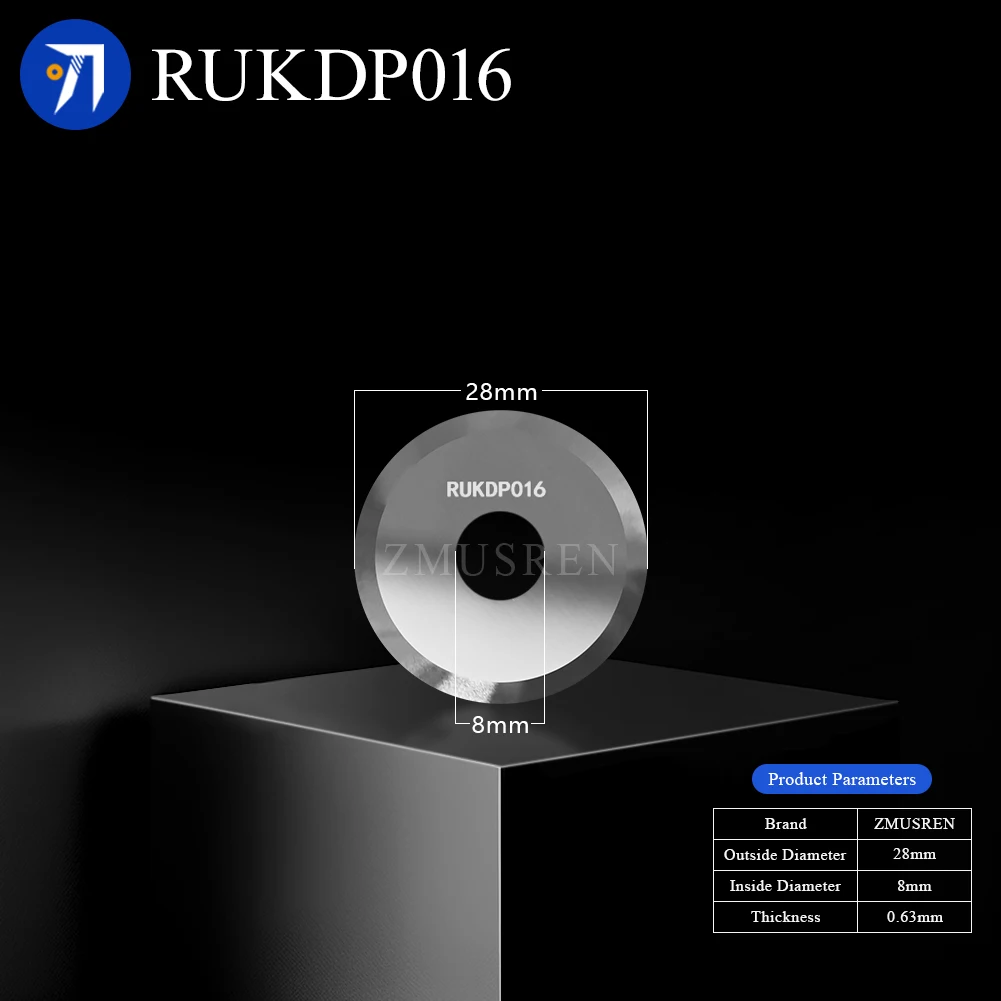 10PCS Tungsten Carbide Rotary Blade RUKDP014 RUKDP015 RUKDP016 RUKDP089 RUKDP088 RUKING Cutter Polygon Pound 10 Sides Blades