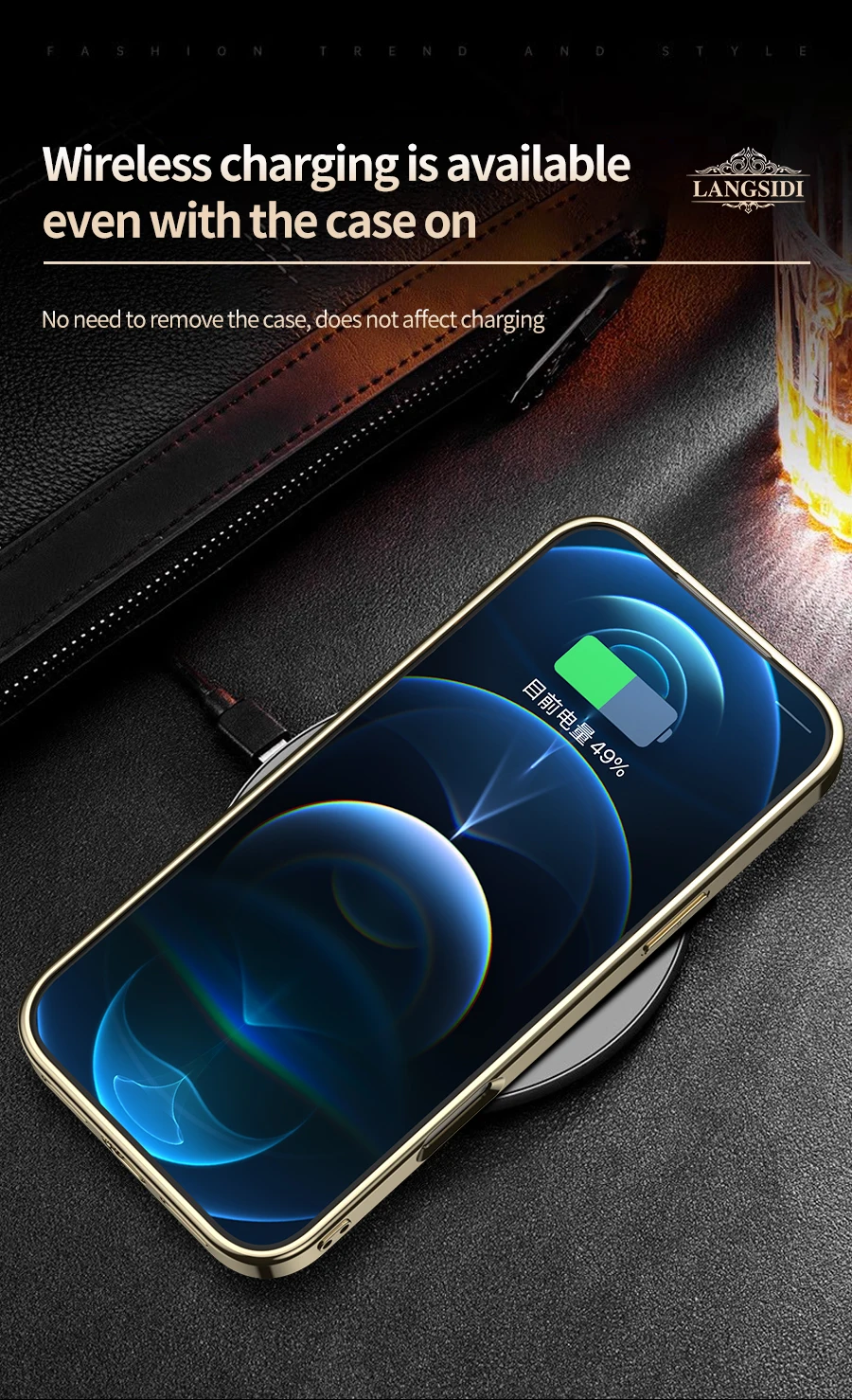 Magnetic Leather for Magsafe Case for iPhone 18 17 Pro Max Air 17Pro 18Pro Ring Luxury Lens Protection Holder Phone Back Cover