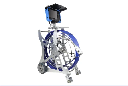 65mm FHD CMOS PTZ Pan Tilt Waterproof Sewer Camera 360 Water Well Industrial Endoscope With SD Card Storage 1 Year Warranty