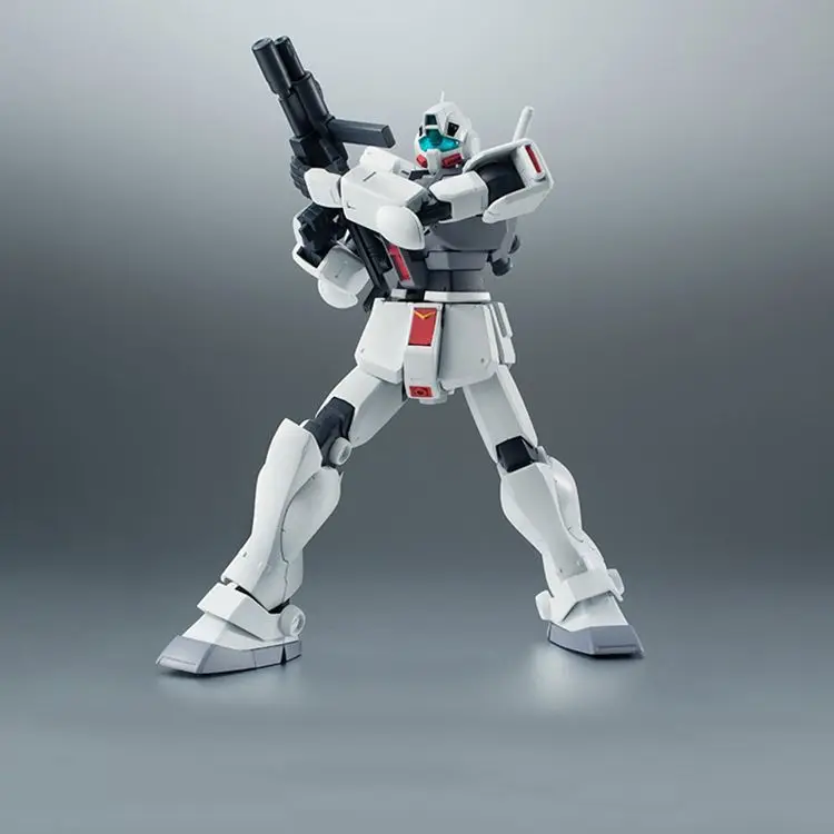 Bandai R Soul Robot Rgm-79D Cold Climate Cold Type Gm Animationsversion Fertiges Gundam-Modell Mecha Warrior Figur Pädagogisch