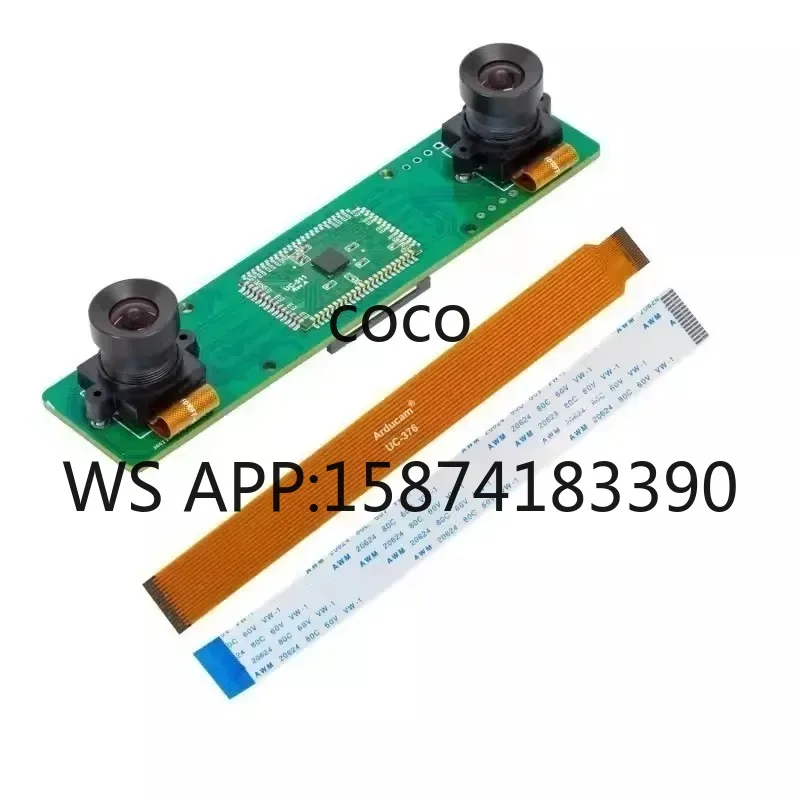 Dual 1MP Wide Angle Stereo Lens Camera | Arducam MIPI CSI for Raspberry Pi & Jetson Nano Development