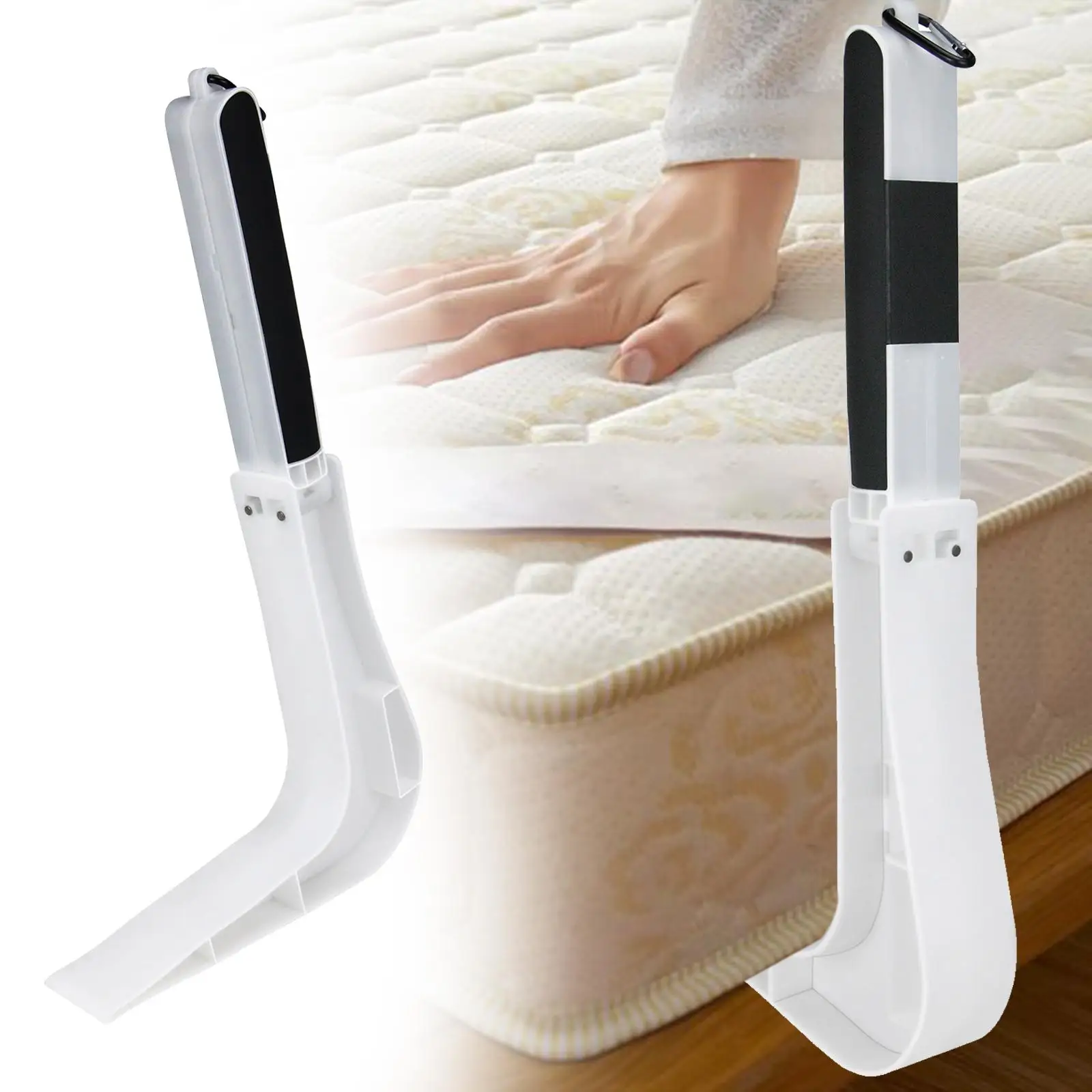 Mattress Lifter Wedge Bed Sheet Tucking Tool Comfortable Handle for Adjustable Bed Frame Electric Full