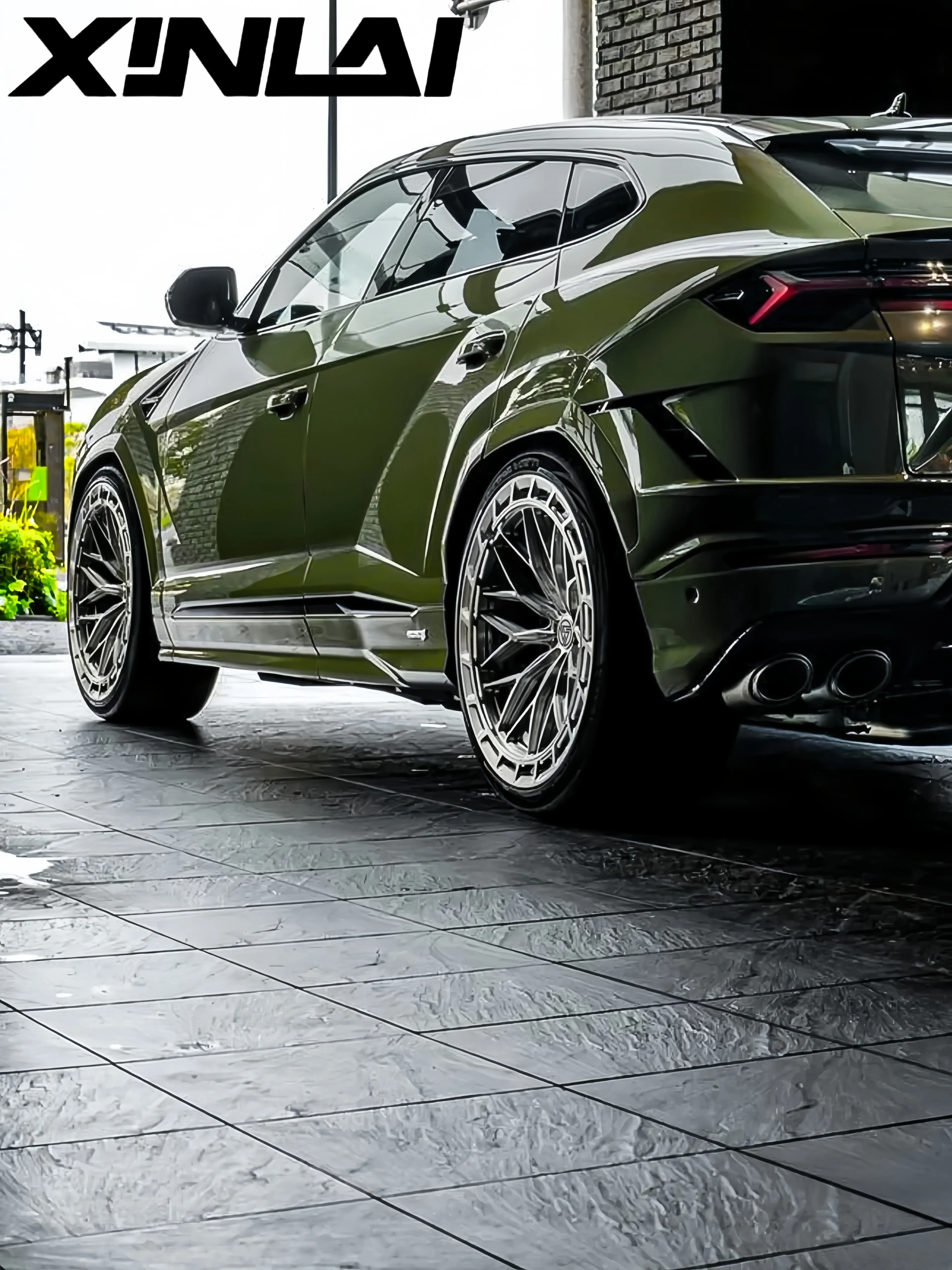 XINL personalizado pulido profundo cóncavo labio profundo 5x120 5x112 5x114,3 18 19 20 21 22 pulgadas ruedas forjadas de 2 piezas para Benz Audi BMW