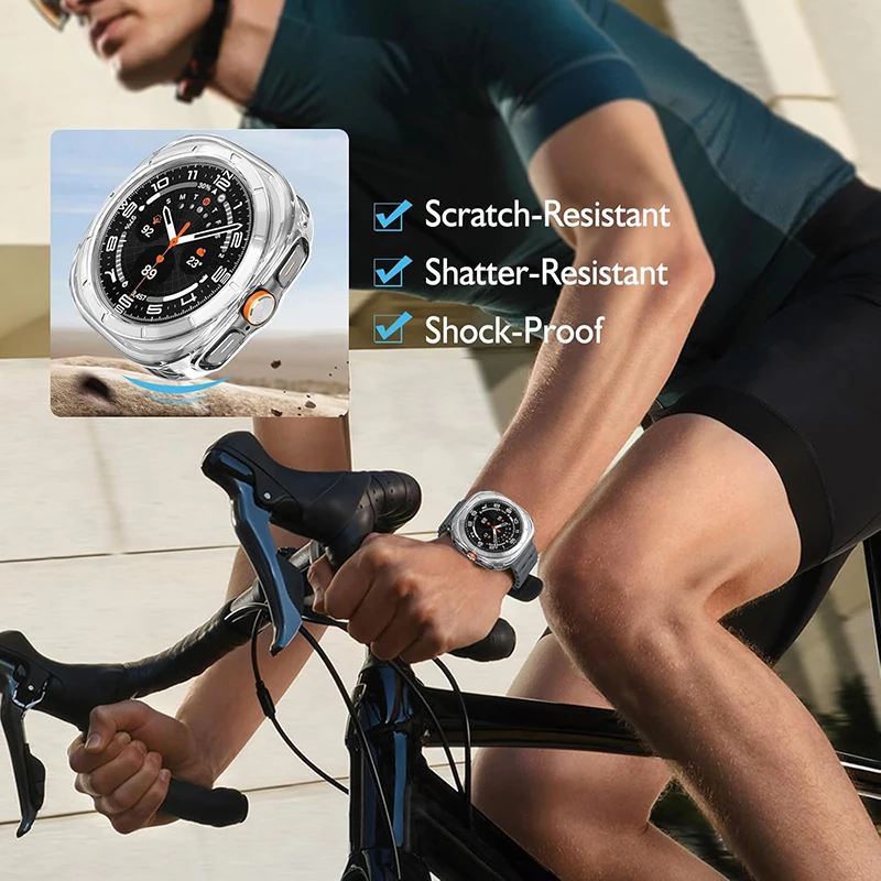 TPU Hohlgehäuse für Samsung Galaxy Watch Ultra2 2026 Displayschutz Schutzhülle für Galaxy Watch Ultra 47mm 2025 2024 – Detail 6