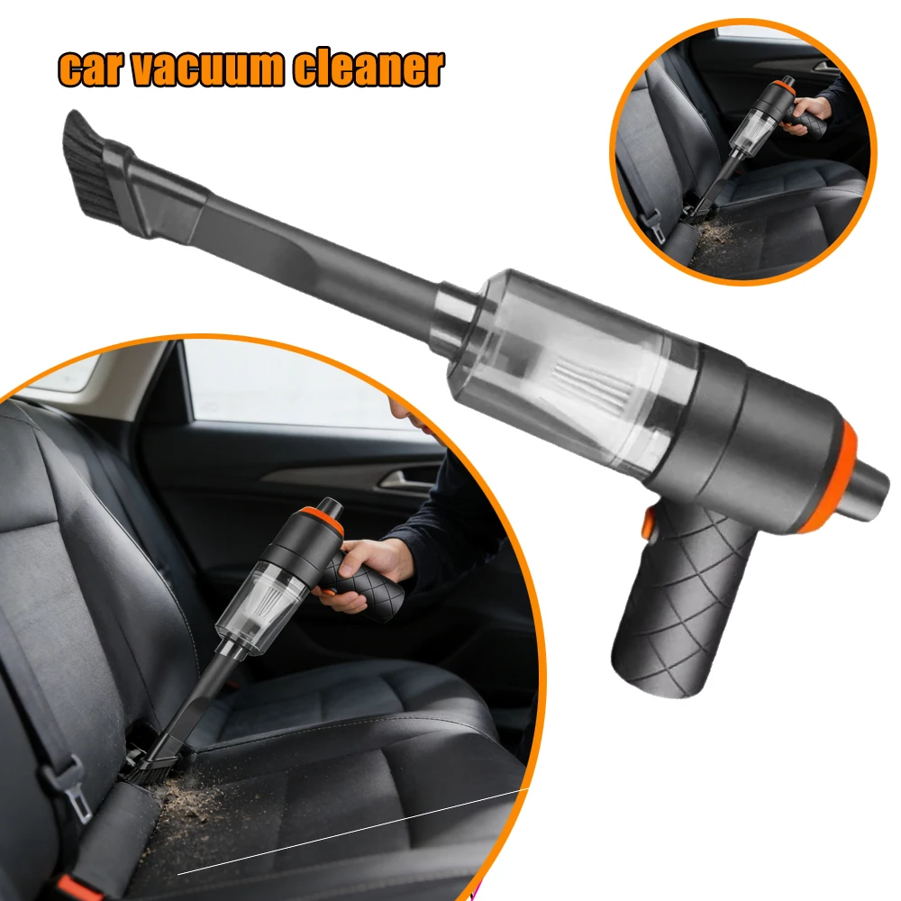 

6000PA Strong Suction Car Vacuum Cleaner Portable Wireless Handheld Vacuum Powerful Blower for Car Home Use