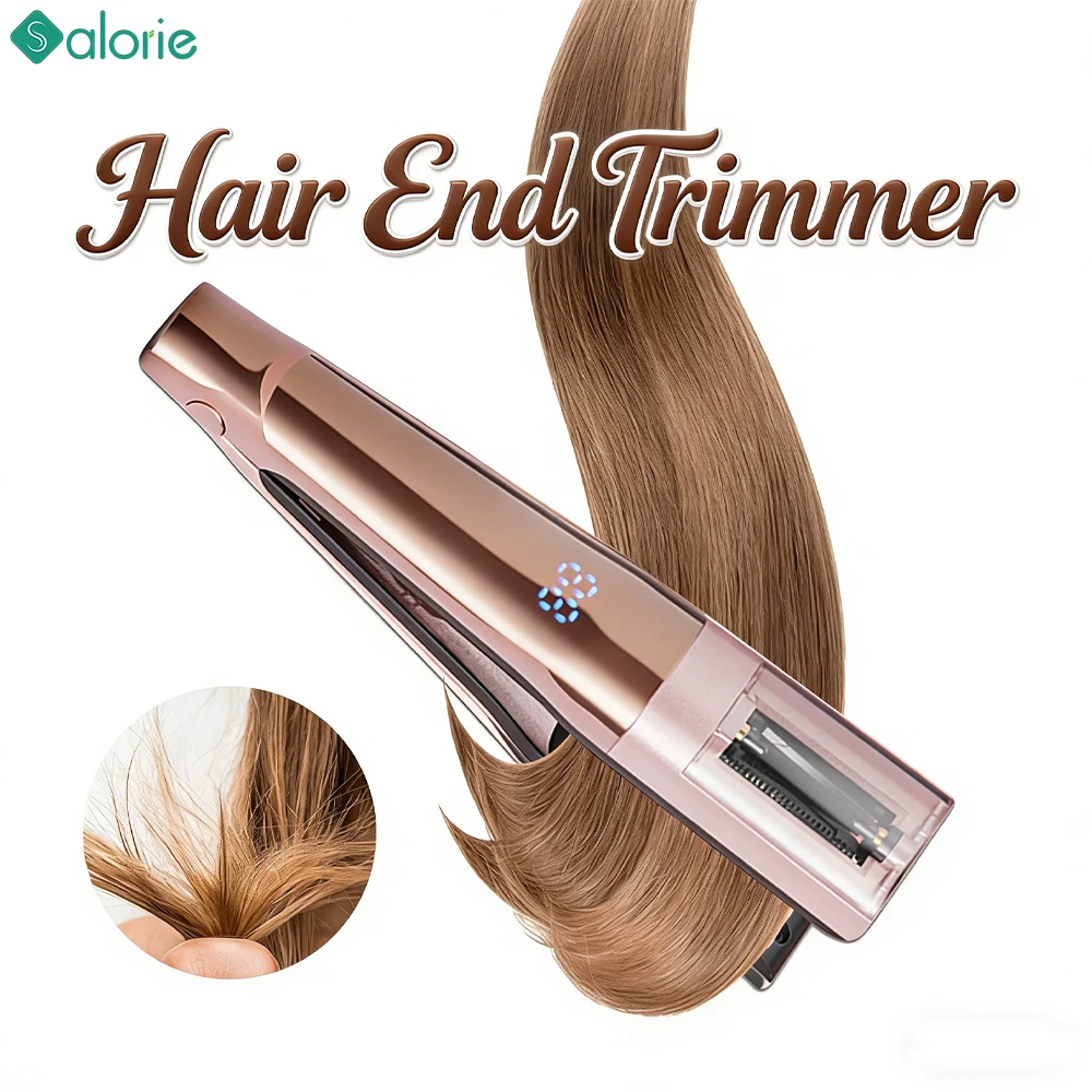 

Split-Ender Hair End Trimmer Mini Cordless Split End Hair Trimmer for Dry Damaged Brittle Frizzy Hair Electric Hair End Clipper