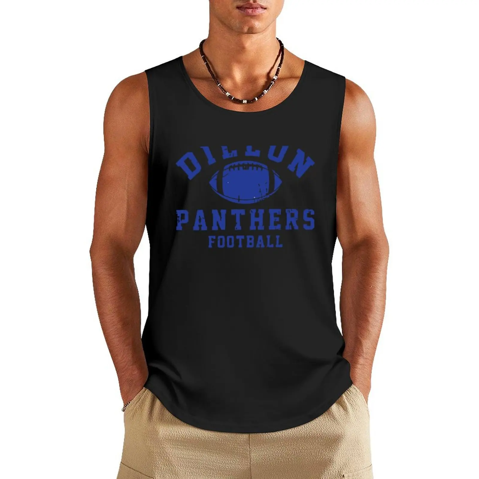 Dillon Panthers Football Tank Top Sleeveless men summer clothes man 2025 vests for men