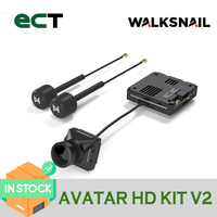 Caddx Walksnail Avatar HD Kit V2 / Avatar HD Pro Kit (Dual Antennas Version) Gyroflow+32G for FPV Freestyle Drones DIY Parts