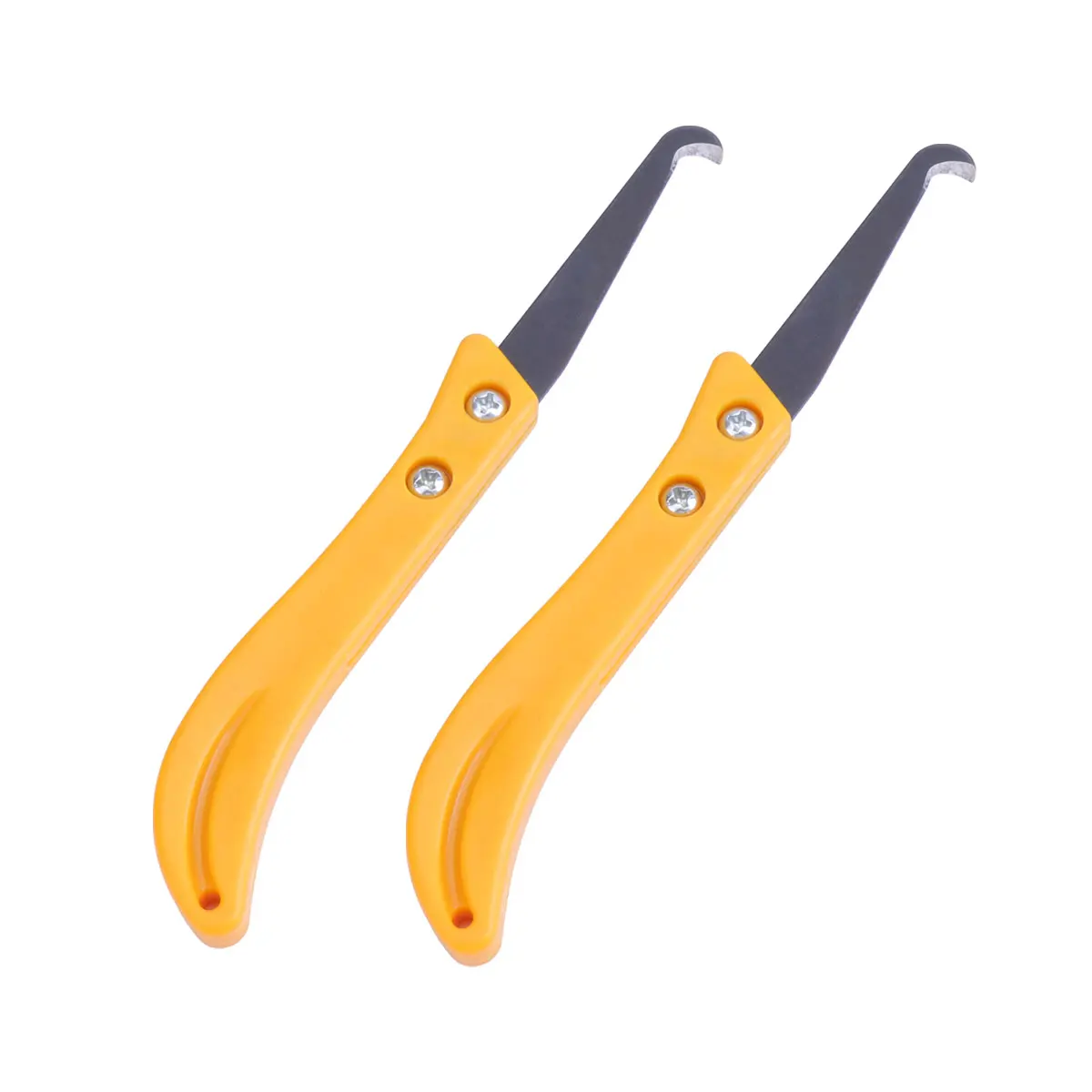 

2pcs Hook Knife Tile Repair Dust Dust Removal Tool Removal Old Mortar Cleaning Hand Tool Groove Builder Hardware