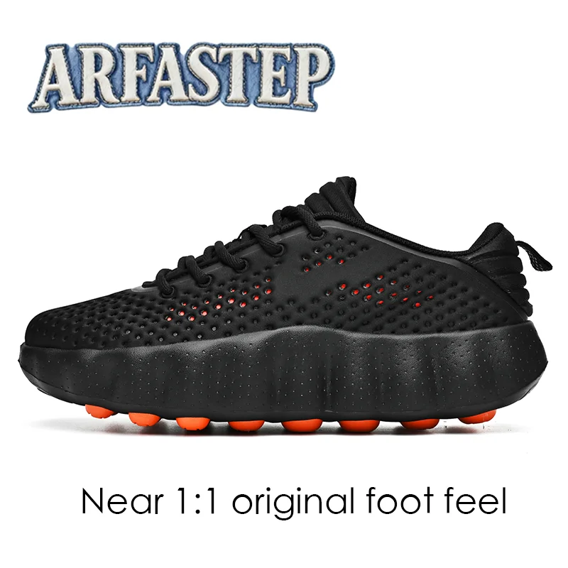 Arfa Men's Comfortable Casual Sneakers with Foot Sensing Massage Technology Women's Sports Breathable Lightweight Training Shoes