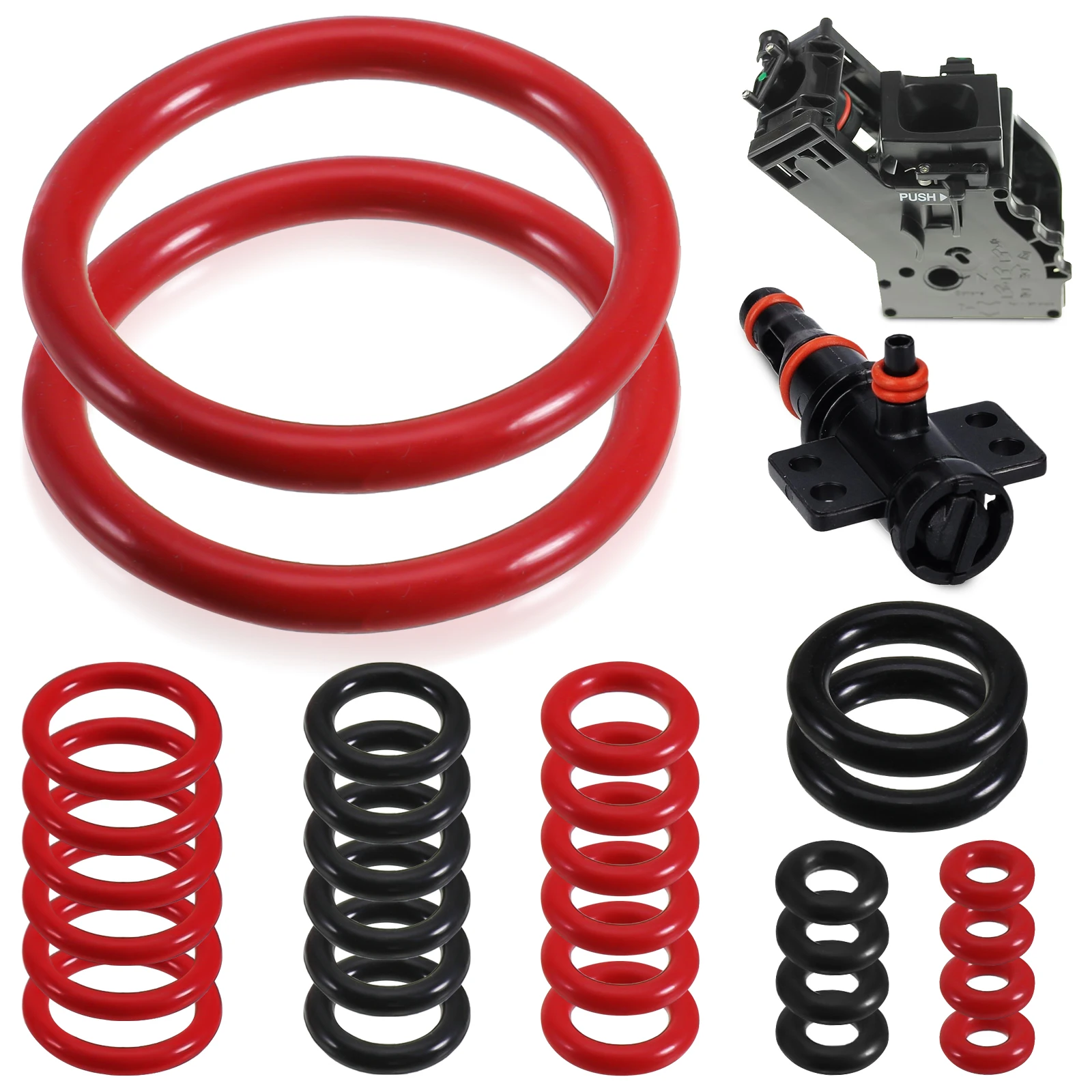 Kit de 30 joints d'étanchéité en silicone pour machine à café, anneaux rapides, joints en silicone pour machine à café, empêchant l'infiltration d'eau