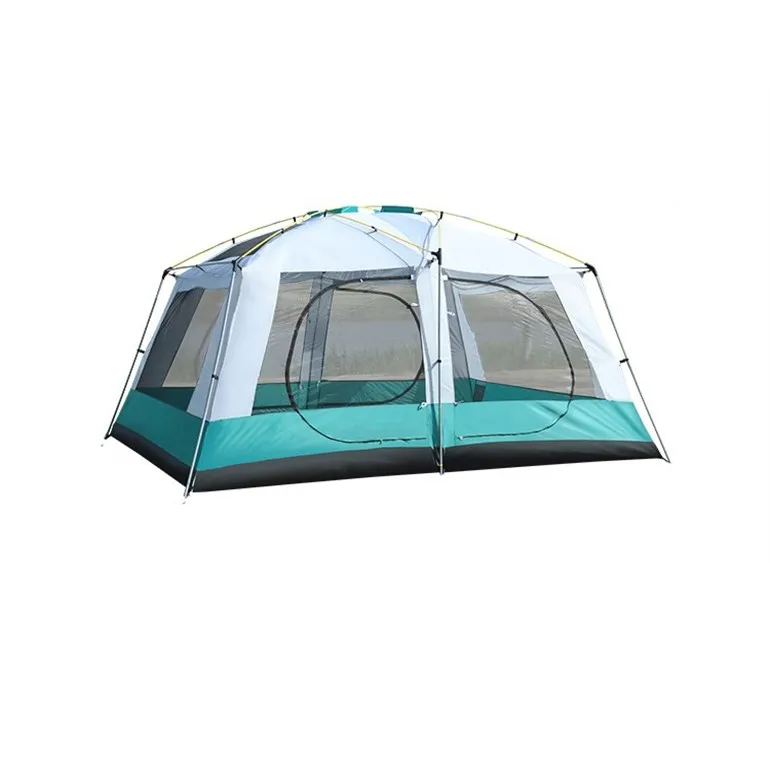 Two rooms and one hall tent, rain proof, sun protection and wind proof Factory Wholesale For Sale Large Outdoor Camp Tent