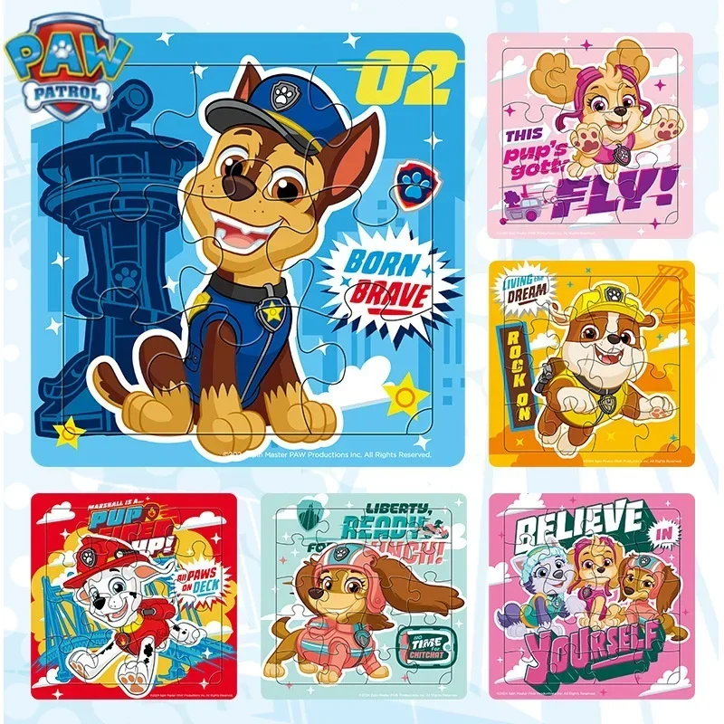 

Paw Patrol Early Education Toy Puzzle Paper Puzzle Kindergarten Children's Flat Picture Intelligence Development Toy