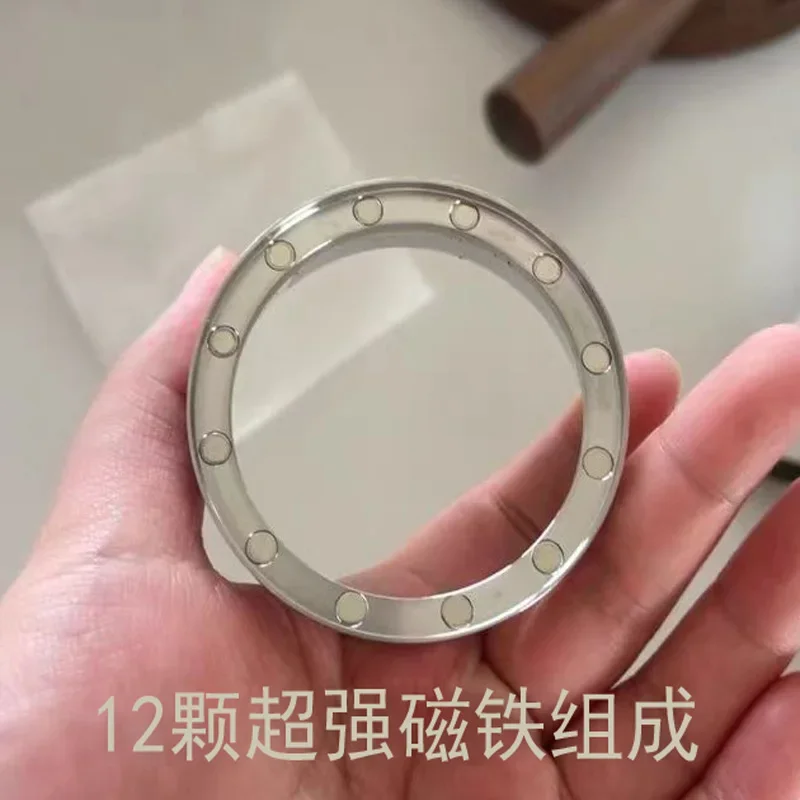 58MM Espresso Dosing Ring Portafilter Funnel Espresso Funnel Stainless Steel Metal