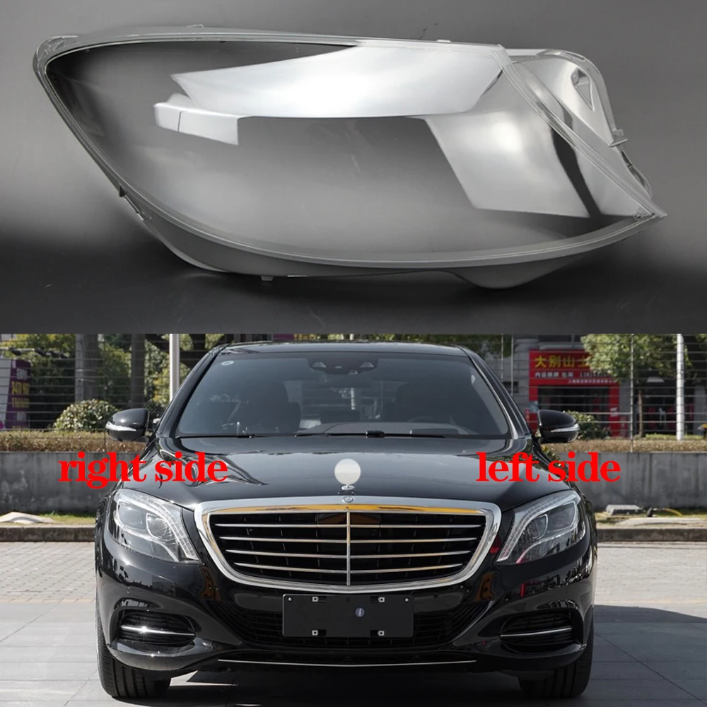 

Headlamp Cover Transparent Lampshade Lens Headlight Shell For Mercedes Benz W222 S320 S400 S500 S600 2014 2015 2016 2017