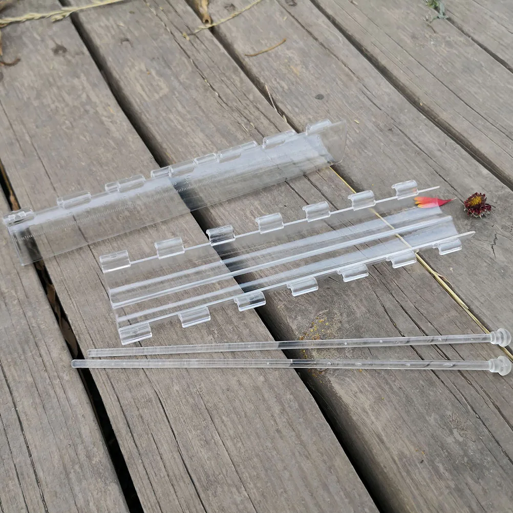 

2 Pcs Heart-shaped Fruit Mold Cucumber Shaping Tool Plastic Vegetable Growing Molds Garden Yard Planting Transparent Growth