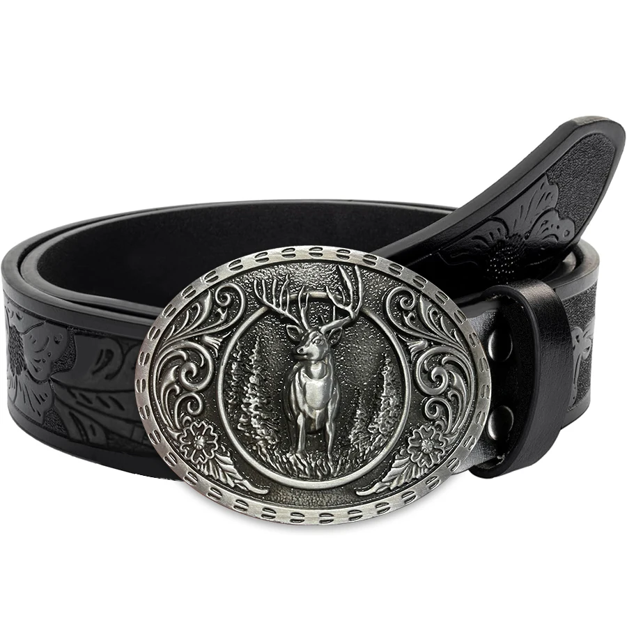 

Tangcao Wenlu Forest Silver Повязка на голову с пряжкой, изысканный резной цветок, большая пластина, пряжка из сплава, унисекс - нерегулярная повязка