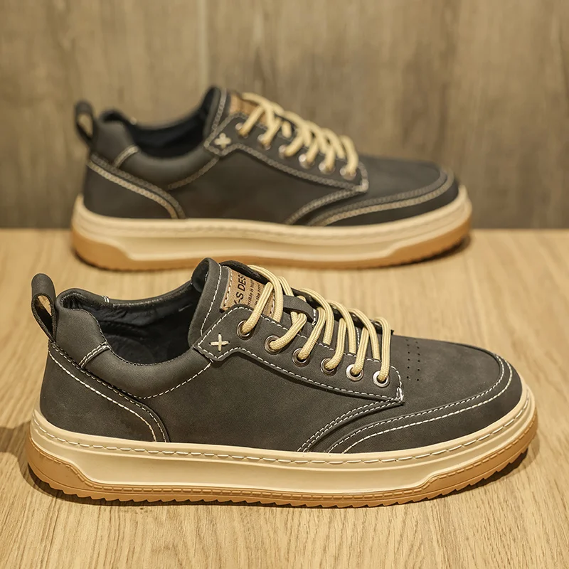 

New Men's Outdoor Sports Canvas Shoes – Trendy & Versatile with Non-Slip Lining, Suitable for Outdoor Activities & Daily Wear. L