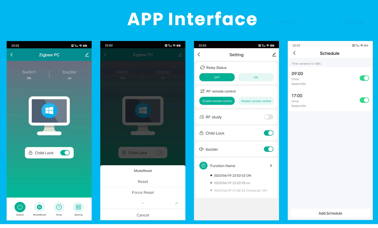 Tuya Zigbee Computer-Netzschalter Fernbedienung Ein/Aus-Schalter PCIe-Karte für Desktop-PC APP 433 MHz, Unterstützt Alexa Google Home – Detail 12