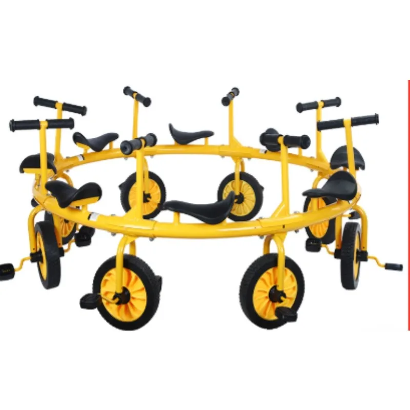 

Children's Multiplayer Bicycles In Kindergarten Strong And Sturdy