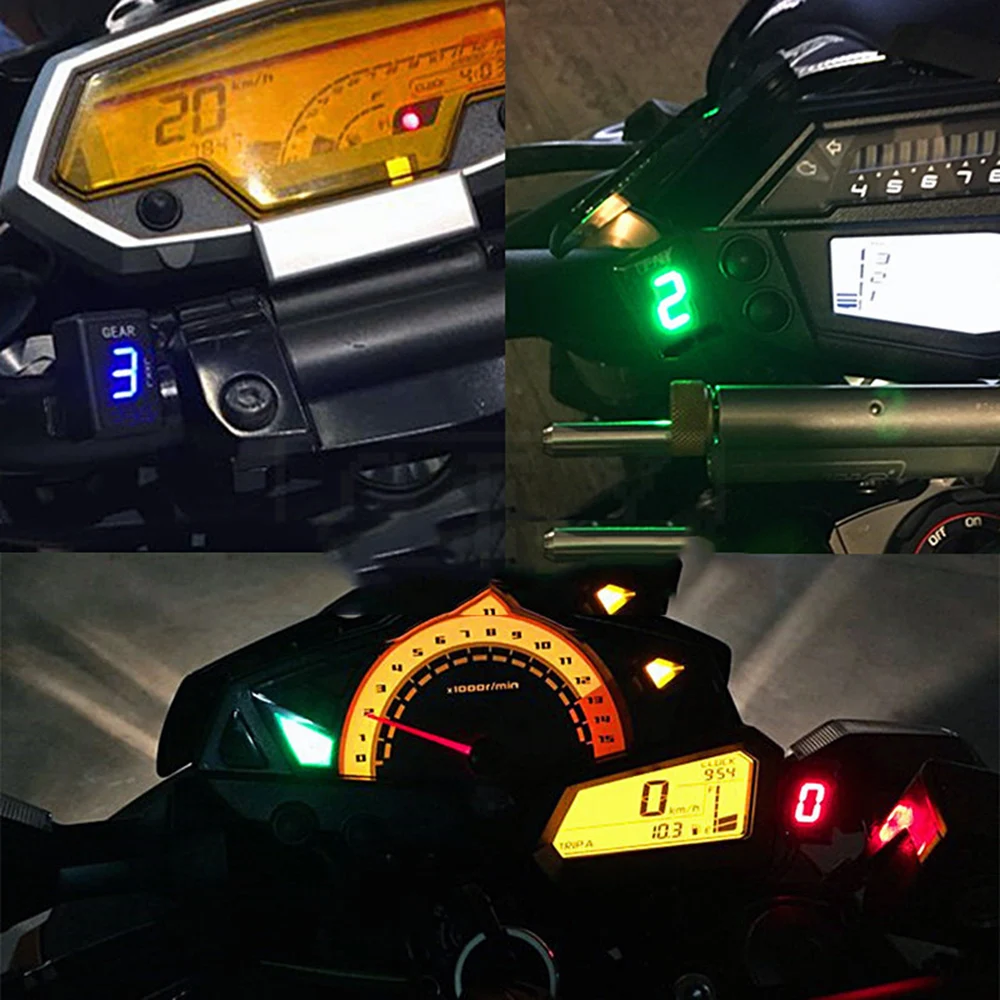 Motorcycle Gear Display Indicator For Suzuki GSX1400 GSX-R600 DL1000 V-Strom 1000 GSF650 Bandit VZR1800 GSF1250 N NA S Bandit