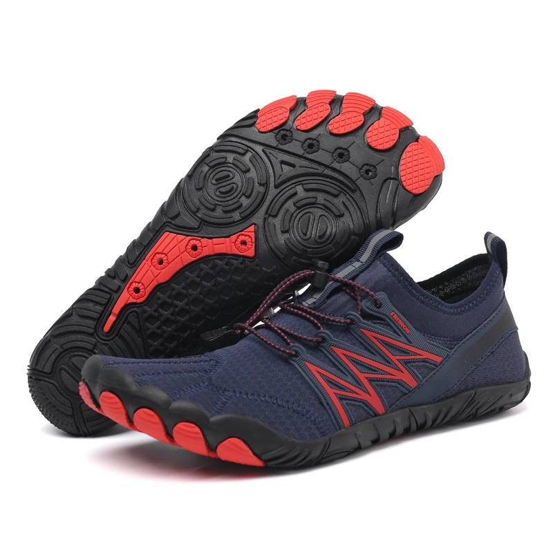 Wading Shoes Men Women Upstream River Beach Aqua Water Barefoot Shoes For Fishing Swimming Amphibious Sneakers Quick-Drying