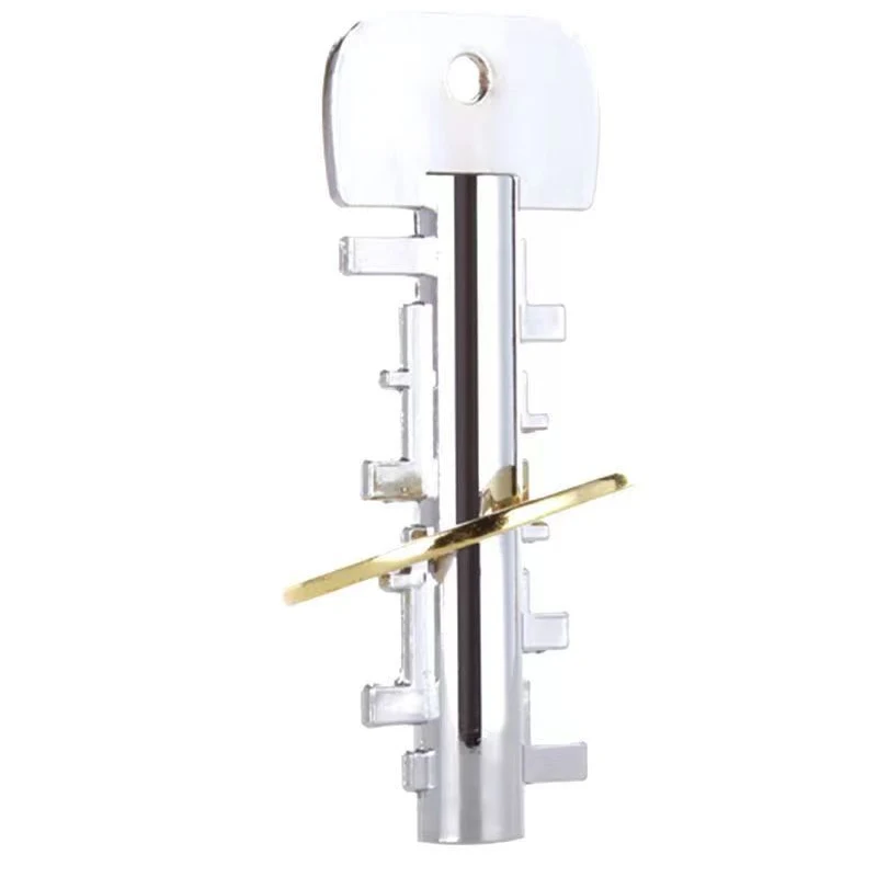 Metalowe puzzle klucz łamigłówka Casse Tete rozwiązywanie odblokuj blokujące zabawki IQ logiczne gry dla dzieci i dorosłych