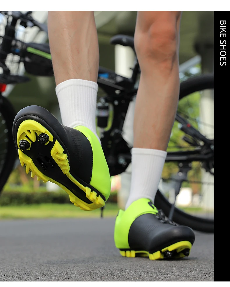 Atmungsaktive Fahrradschuhe für Herren und Damen, MTB-Schuhe, Trail-Mountainbike-Schuhe, Sport-Rennradschuhe, SPD-Pedal-Fahrradschuhe – Detail 14