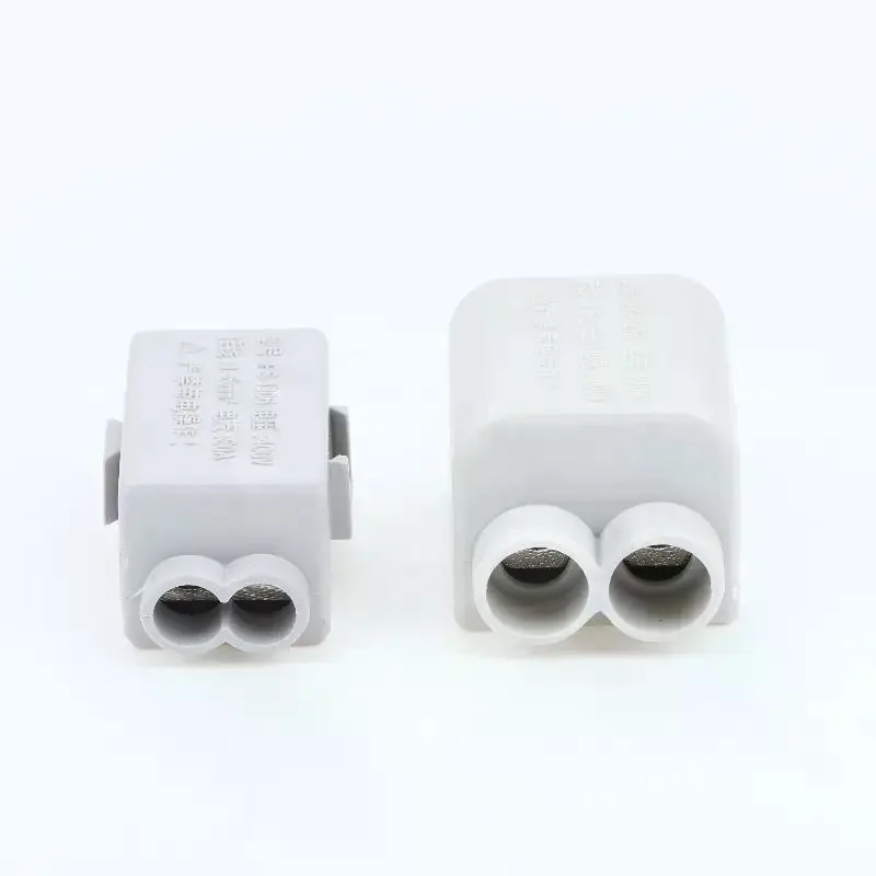 Parallel Wire Splitter Without Cutting High-Power T-Type Main Branch Terminal Block 1-In 2-Out For 1-6mm²/2.5-16mm² Cables