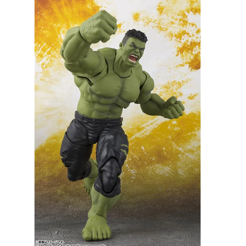 Shfiguards Thanos Figma 271 Hulk Avengers Infinity War joint Action Figure mobile BJD modello da collezione giocattoli regali per bambole