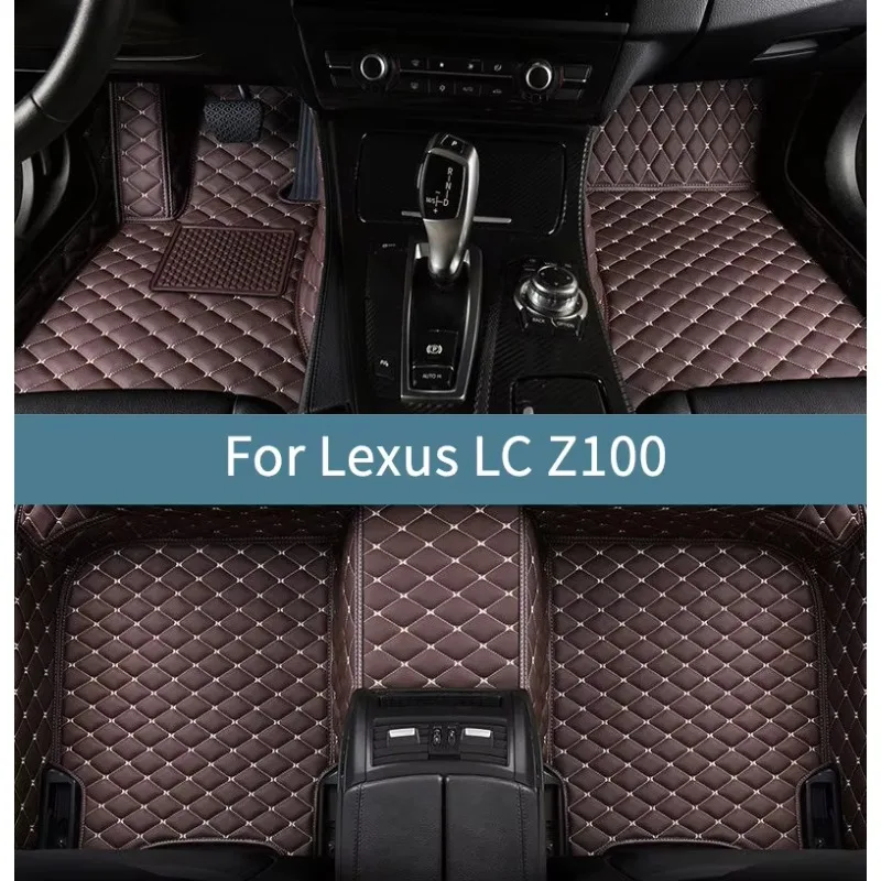 

Full Set Car Floor Mats For Lexus LC Z100 2018 2019 2020 2021 2022 2023 2024 2025 2026 Floor Mats For Cars Interior Accessories