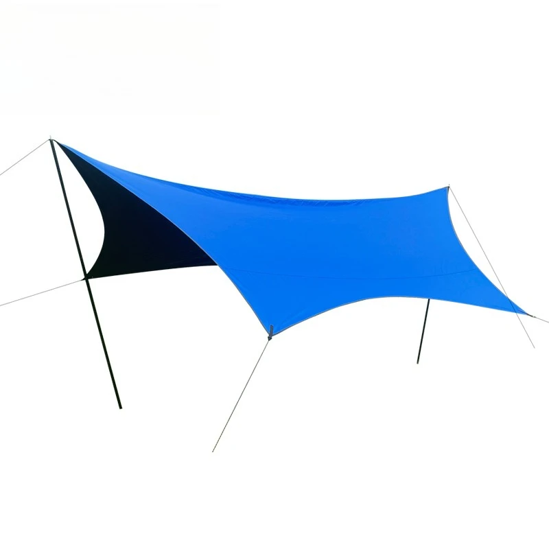 

Прямые продажи с фабрики, портативный оксфордский водонепроницаемый материал, шестиугольная уличная палатка с брезентом