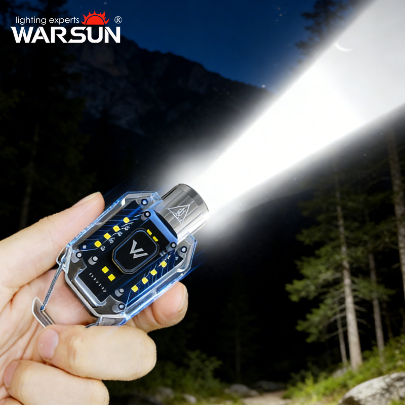  Warsun G3 Keychain Torch Type-C Rechargeable Battery 800Lm Portable Flashlight Outdoor лампа аккумуляторн 
