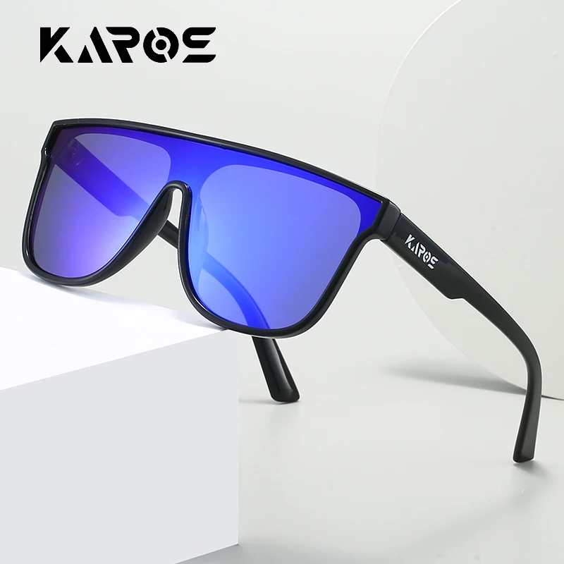 2 قطعة/المجموعة Karos في الهواء الطلق الدراجات نظارات الدراجة النظارات الشمسية الرجال UV400 نظارات الرياضة الجبلية نظارات النساء ركوب التنزه القيادة نظارات