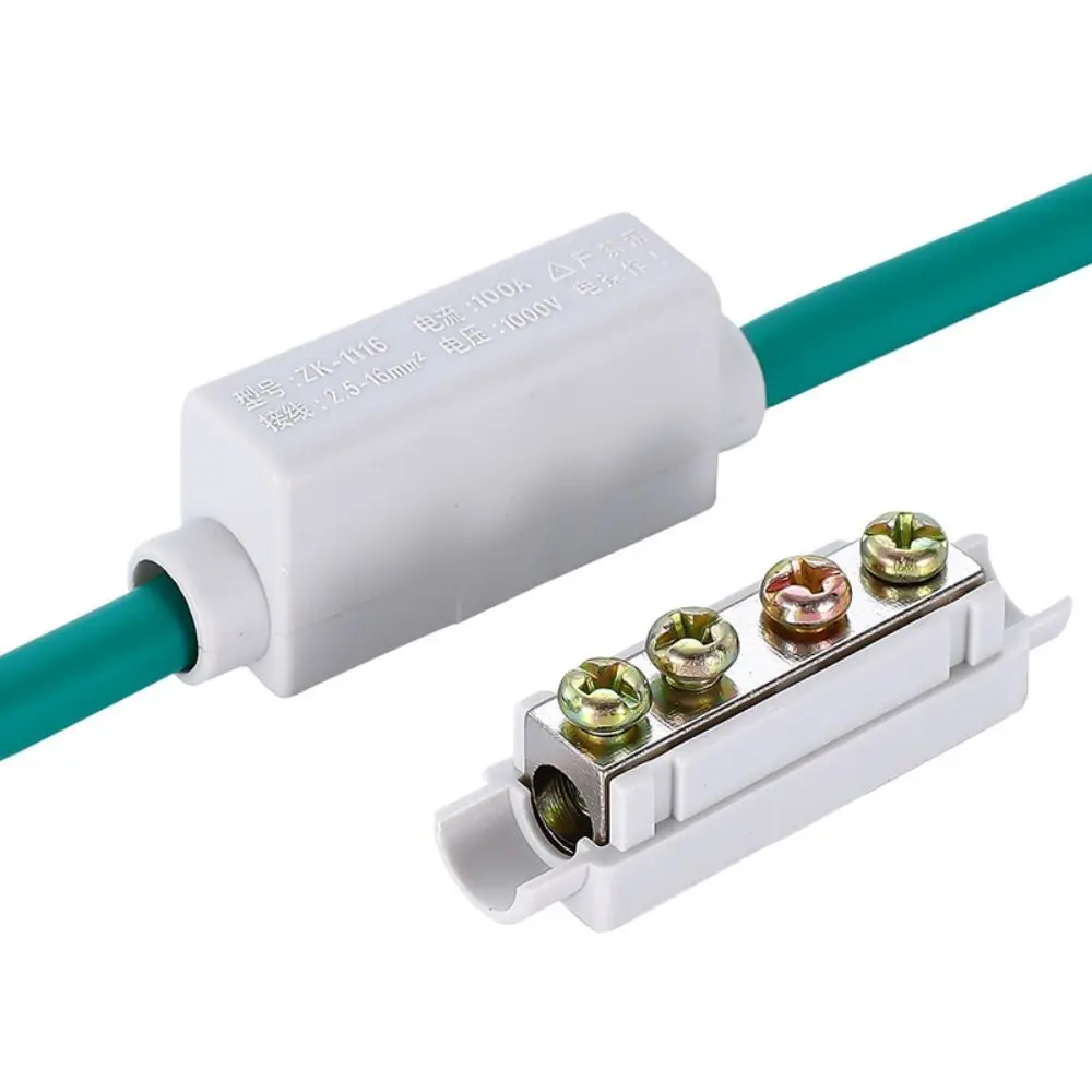 Wire Connector High Power Splitter Quick Electrical Cable Terminal Blocks Junction Box Connectors Large Current Conductor Brass