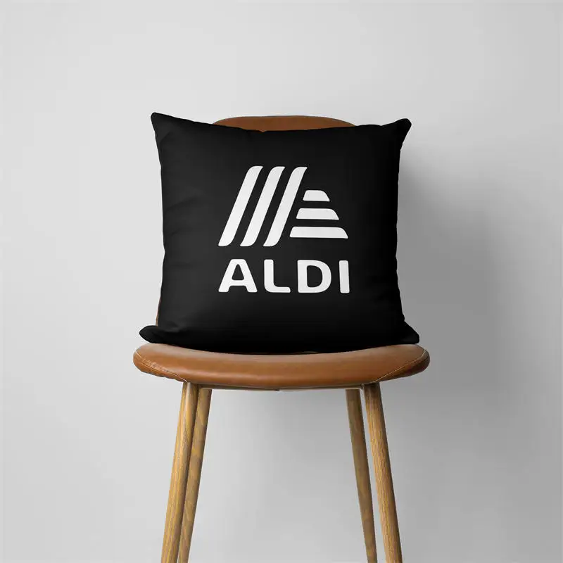 Aldi Market Cushion Cover for Sofa Pillow Case Cover Seat Car Throw Pillowcase 45X45cm For Home Decorative SJ-893