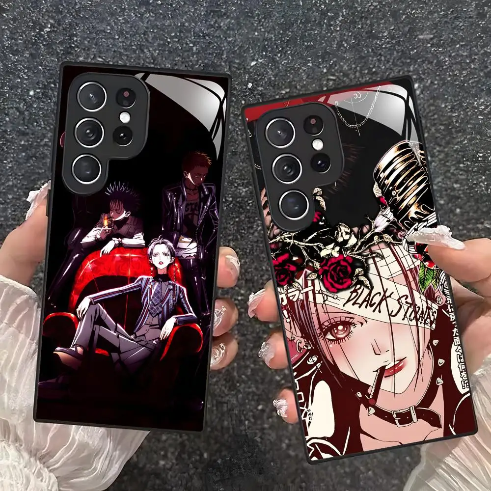 Nana Osaki Anime Phone Case For Samsung S26 S25 S24 S23 S22 S21 S20 Plus Ultra Note20 Tempered Glass Case